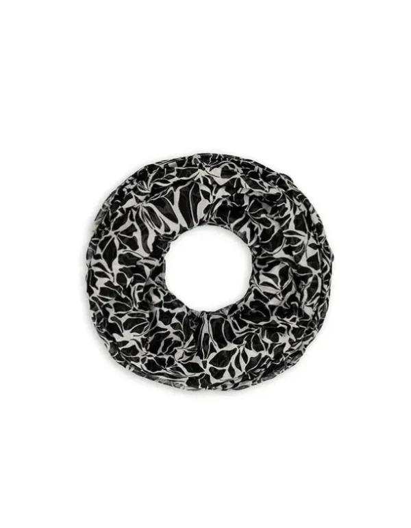 Loop-Schaal - Allover-Print - weiß