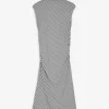 Midikleid - figurbetont - weiß