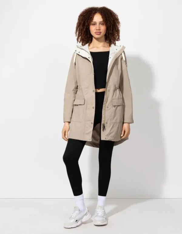 Parka - Wasserdicht - beige