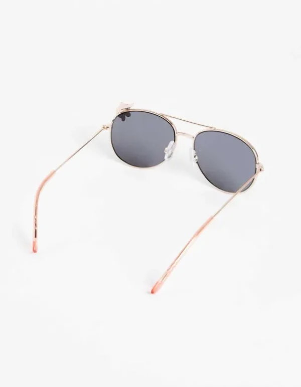 Pilotenbrille - Metallic-Details