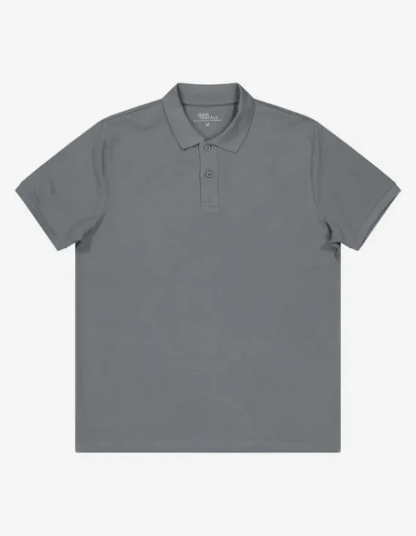 Poloshirt - Baumwolle - dunkelgrün