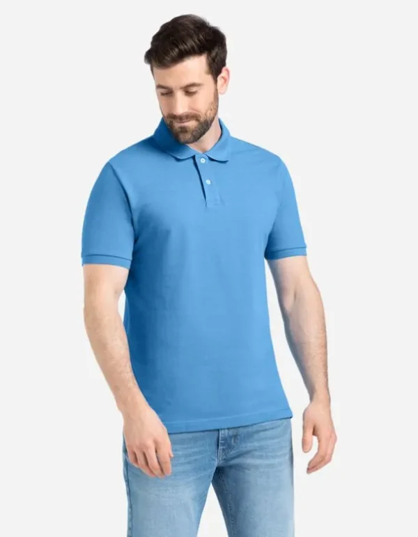 Poloshirt - Knopfverschluss