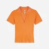 Poloshirt - V-Ausschnitt