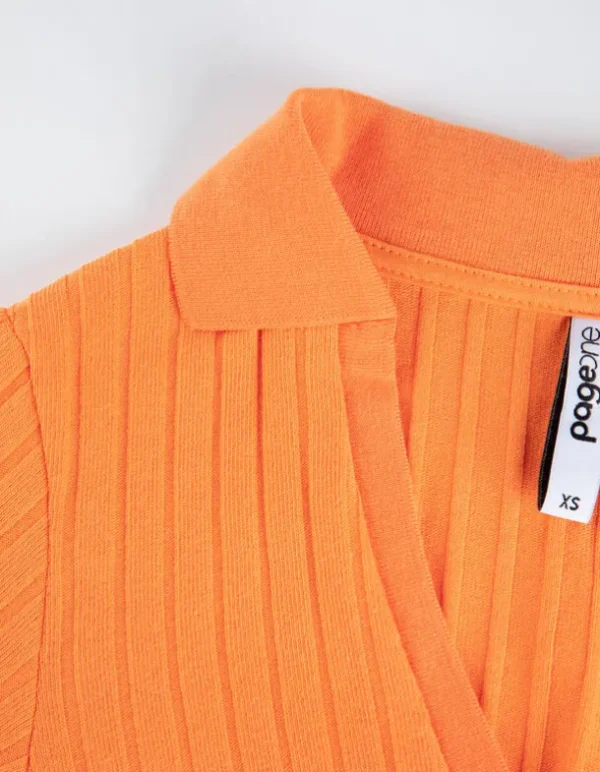 Poloshirt - V-Ausschnitt