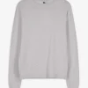 Pullover - Baumwolle - grau