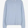 Pullover - Baumwolle - hellblau