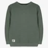 Pullover - einfarbig - dunkelgrün