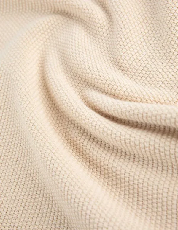 Pullover - Gerollte Abschlüsse - beige