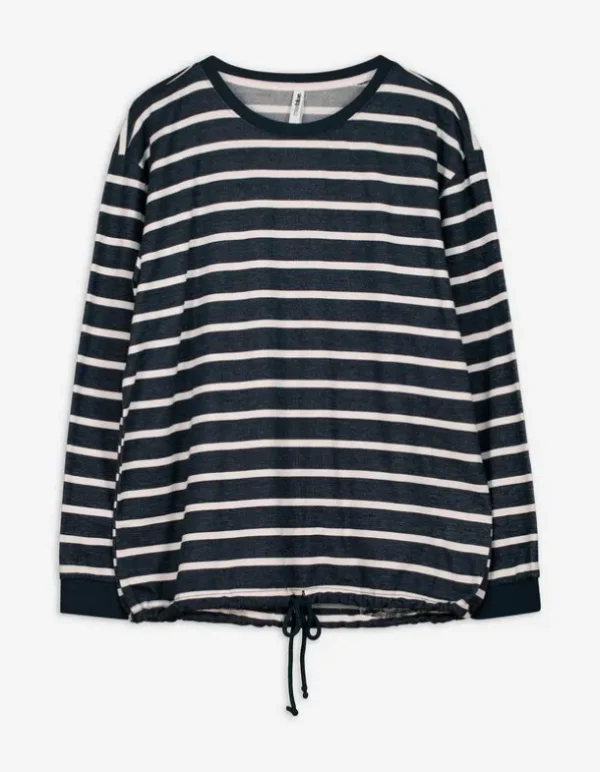 Pullover - Kordel - dunkelblau
