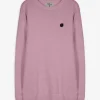 Pullover - Labelpatch - pink