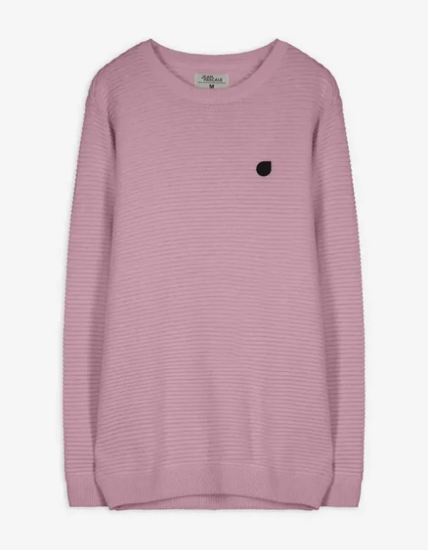 Pullover - Labelpatch - pink