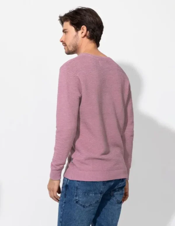 Pullover - Labelpatch - pink
