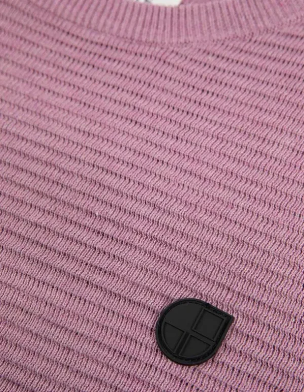 Pullover - Labelpatch - pink