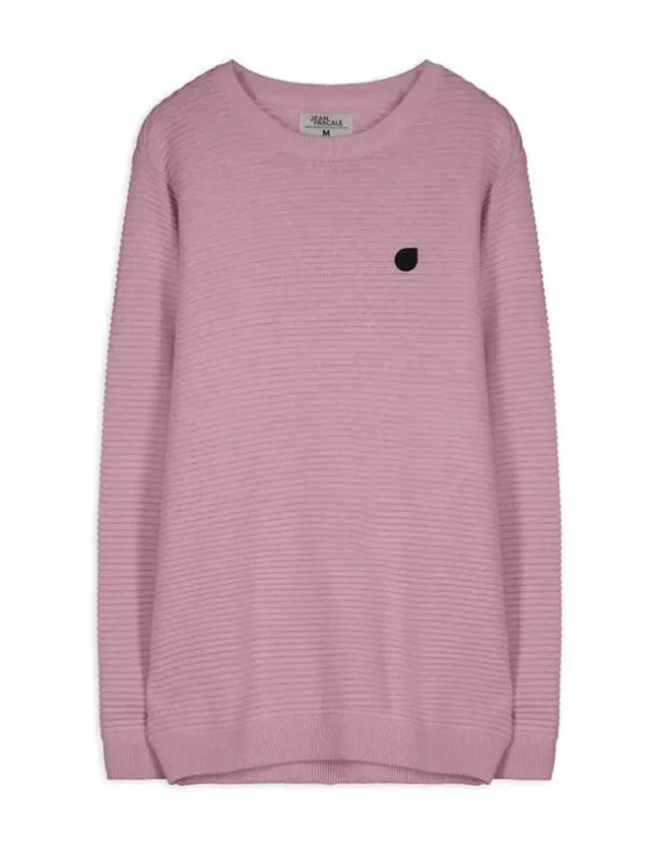 Pullover - Labelpatch - pink