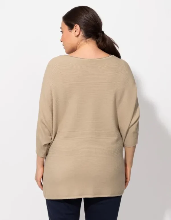 Pullover - Viskose-Mix - beige