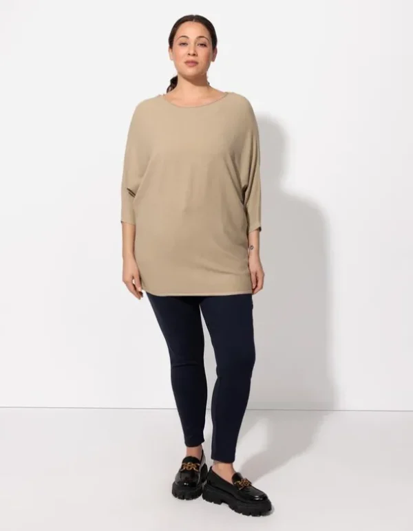 Pullover - Viskose-Mix - beige