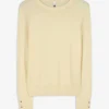 Pullover - Viskose-Mix - hellgelb