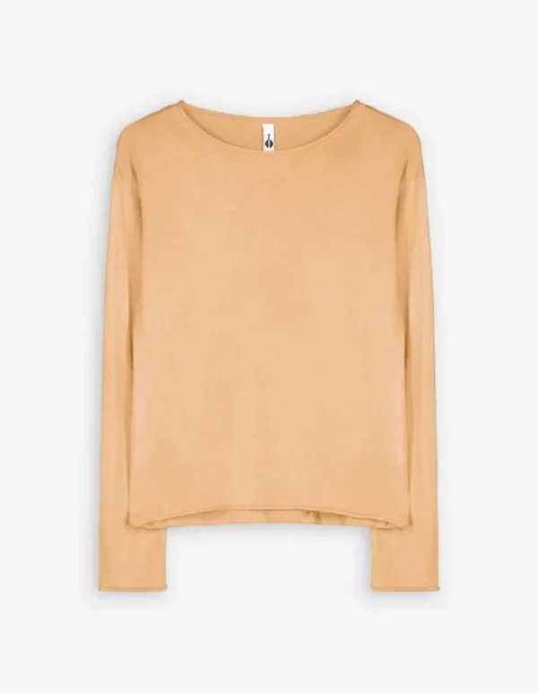 Pullover - Weiches Material - orange