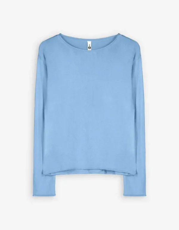 Pullover - Weiches Material - hellblau