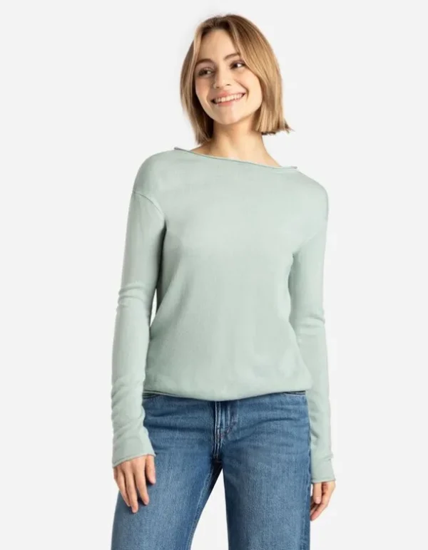 Pullover - Weiches Material - türkis