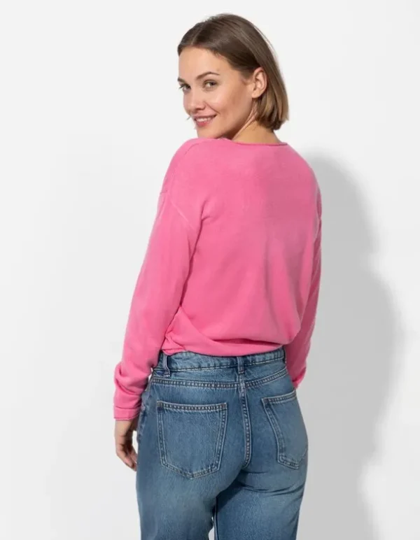Pullover - Weiches Material - pink