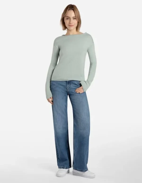 Pullover - Weiches Material - türkis