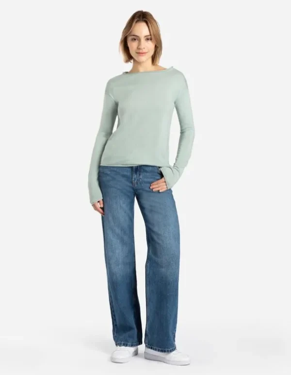 Pullover - Weiches Material - türkis