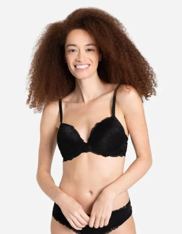 Push-Up-BH - Spitzenbesatz