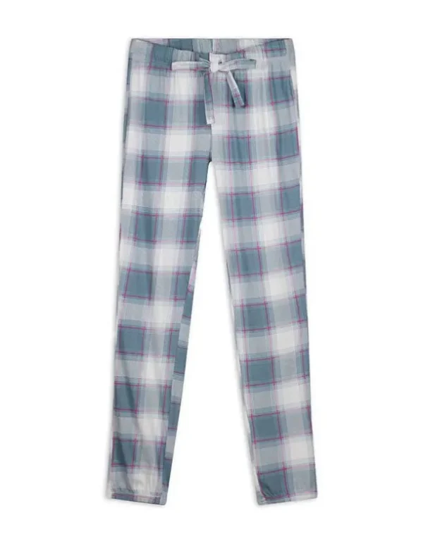 Pyjamahose - Allover-Print - grau