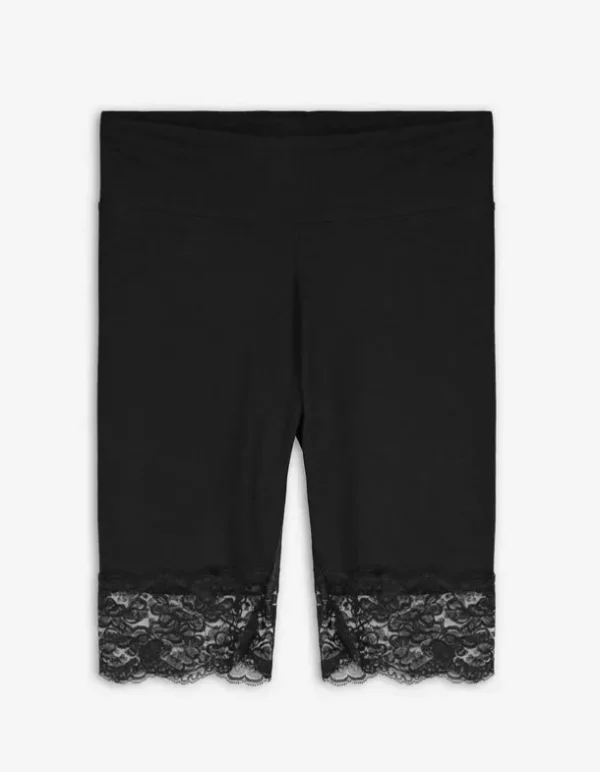 Radlerhose - Spitzenbesatz