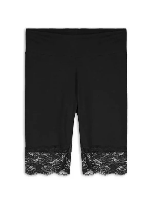 Radlerhose - Spitzenbesatz