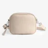 Reißverschlusstasche - beige