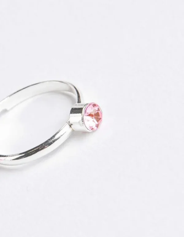 Ring - 4er-Pack - silberfarben