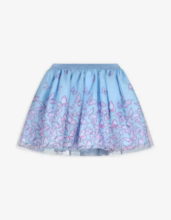 Rock - Glitzerprint - hellblau