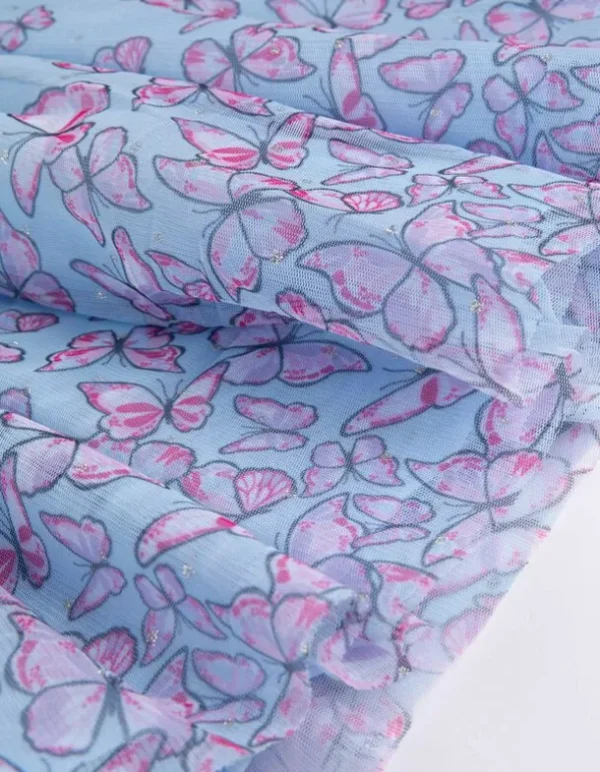 Rock - Glitzerprint - hellblau