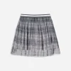Rock - Lurex - grau