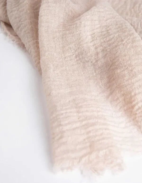 Schal - Viskose-Mix - beige