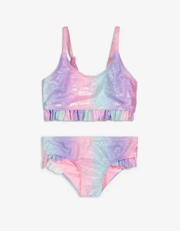 Set aus Bikinitop und Bikinislip - Ohne Verschlusss - pink