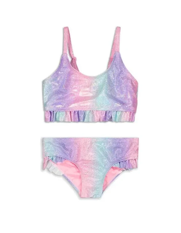 Set aus Bikinitop und Bikinislip - Ohne Verschlusss - pink