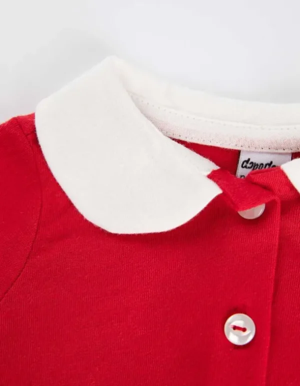 Set aus Kleid und Leggings - Christmas - rot