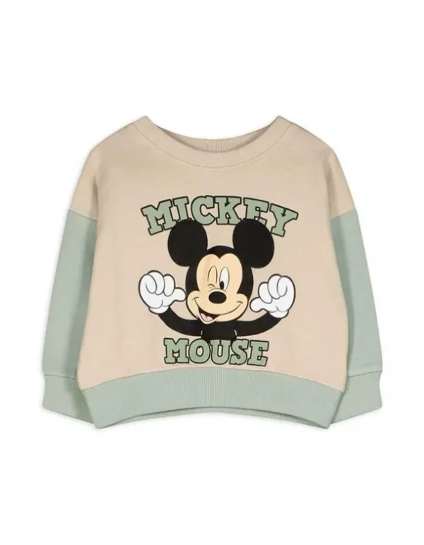 Set aus Sweatshirt und Jogginghose - Mickey Mouse - beige