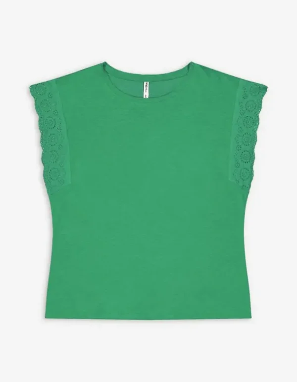 Shirt - Ärmel mit Volants