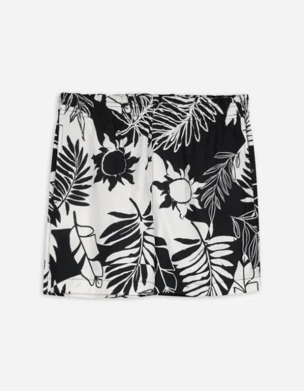 Shorts - Leinen-Mix