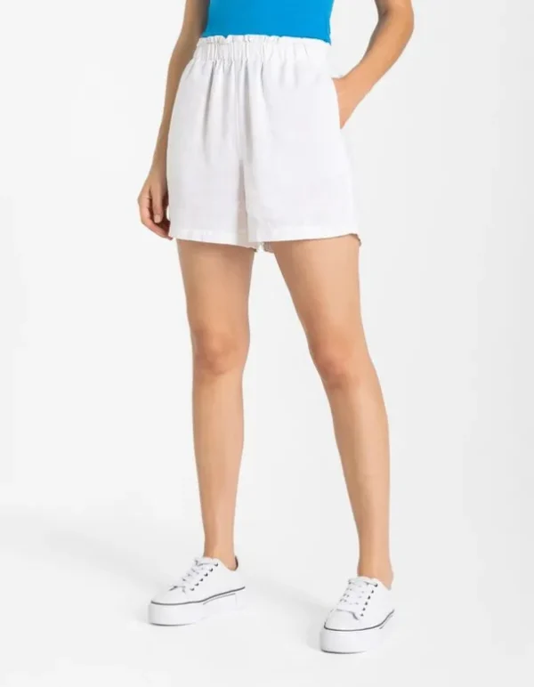 Shorts - Leinen-Mix