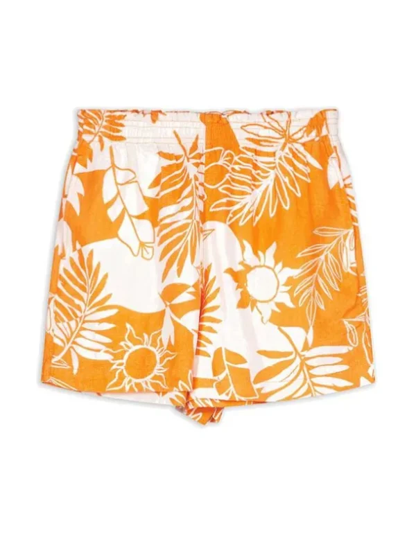 Shorts - Leinen-Mix