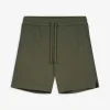 Shorts - Regular Fit - dunkelgrün