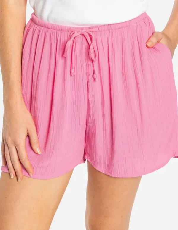 Shorts - Viskose - pink