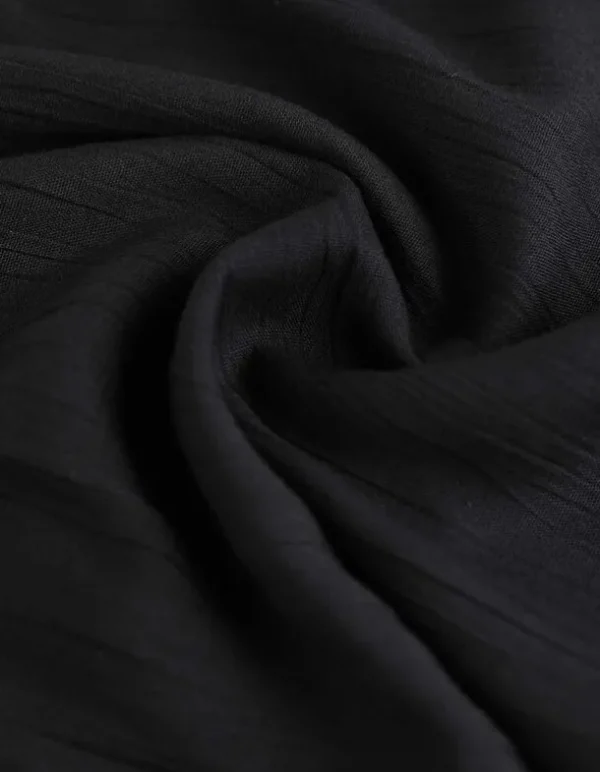 Shorts - Viskose - schwarz