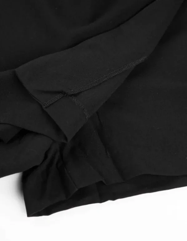 Skort - Viskose-Mix - schwarz
