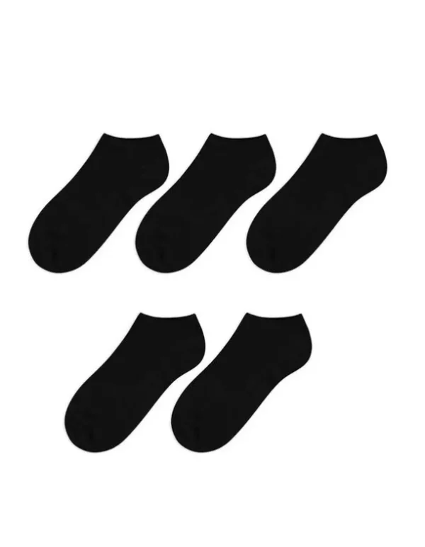 Sneakersocken - 5er-Pack